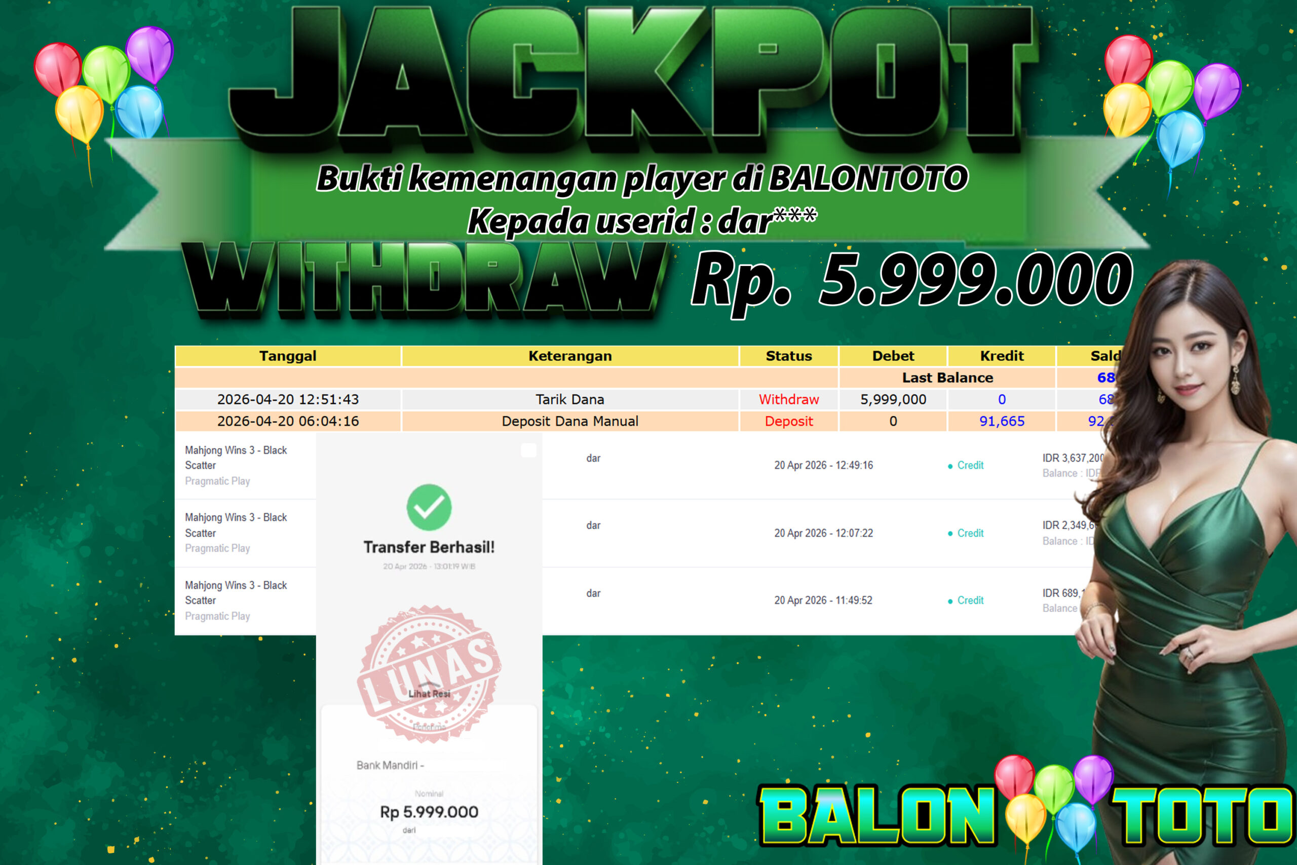 Prediksi BALONTOTO